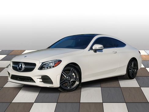 Used 2021 Mercedes-Benz C 300 4MATIC Coupe w/ AMG Line image 1