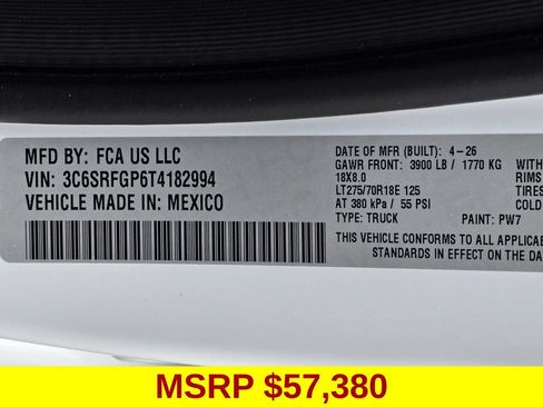 New 2026 RAM 1500 Warlock AWD/4WD image 43