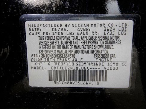 New 2025 Nissan Versa S w/ S Plus Package image 30