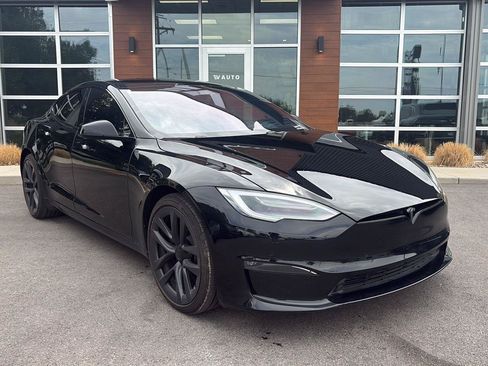 Used 2021 Tesla Model S Plaid AWD/4WD image 2