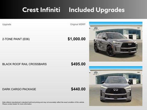 Certified 2026 INFINITI QX60 Sport w/ Dark Cargo Package image 5