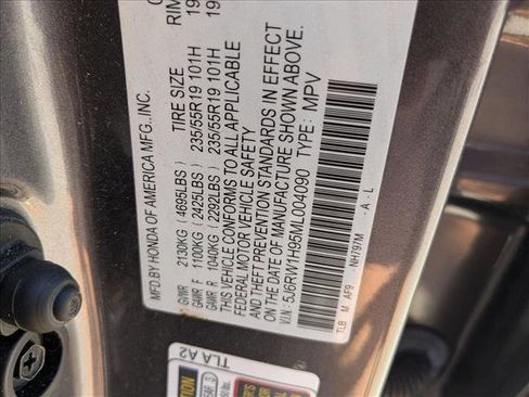 Certified 2021 Honda CR-V Touring image 15