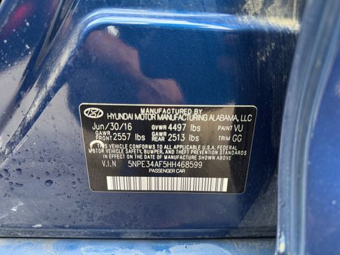 Used 2017 Hyundai Sonata Sport w/ Value Edition Package 02 FWD image 39