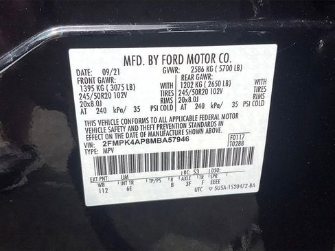 Used 2021 Ford Edge ST image 26