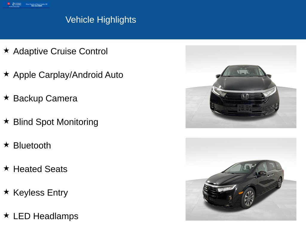 Used 2024 Honda Odyssey EX-L image 2