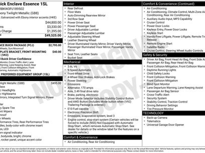 Used 2023 Buick Enclave Essence w/ Experience Buick Package