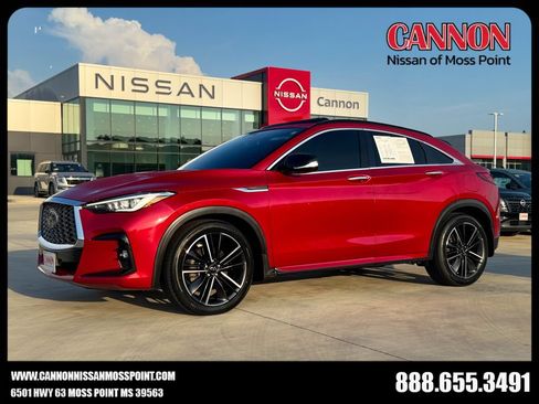Used 2022 INFINITI QX55 Sensory w/ Lighting Package AWD/4WD image 1