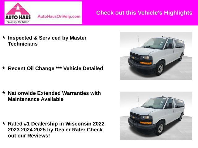 Used 2019 Chevrolet Express 2500 LS w/ Driver Convenience Package RWD image 4
