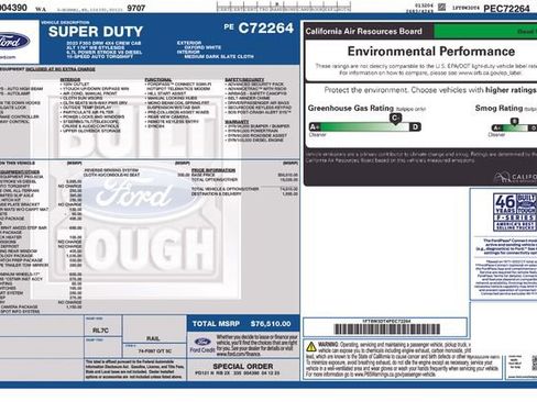 Used 2023 Ford F350 XLT w/ 360-Degree Camera Package image 43