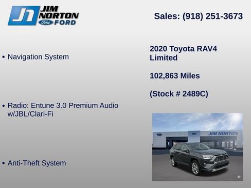 Used 2020 Toyota RAV4 Limited FWD image 11