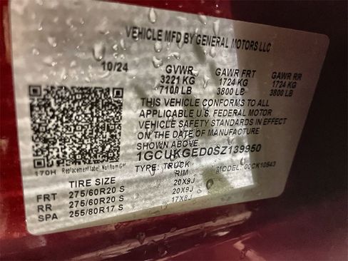 Certified 2025 Chevrolet Silverado 1500 LTZ w/ LTZ Premium Package image 33