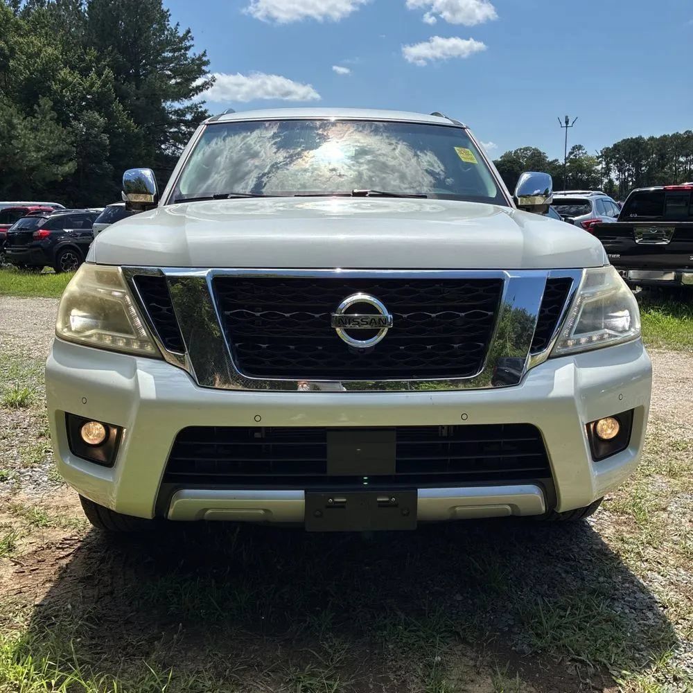 Used 2017 Nissan Armada Platinum w/ Captain Seat Package AWD/4WD image 14