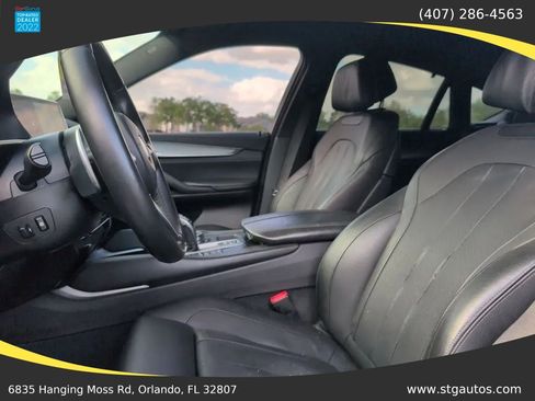 Used 2018 BMW X6 xDrive50i w/ M Sport Package AWD/4WD image 12