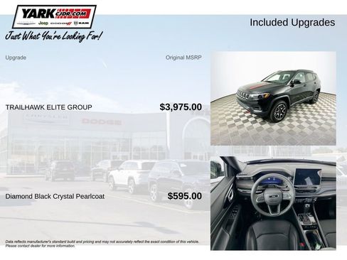 Certified 2025 Jeep Compass Trailhawk w/ Trailhawk Elite Group image 5