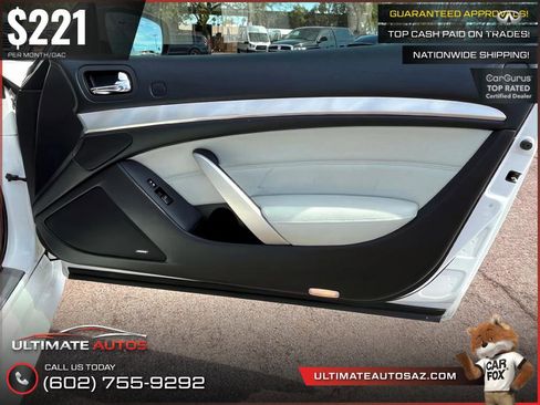Used 2011 INFINITI G37 Convertible w/ Premium Pkg RWD image 15