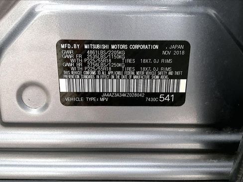 Used 2019 Mitsubishi Outlander SEL image 37