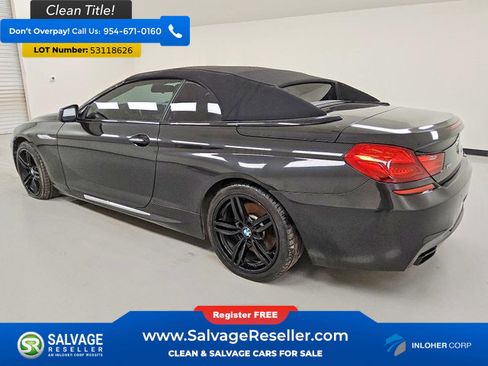 Used 2014 BMW 650i xDrive Convertible AWD/4WD image 3