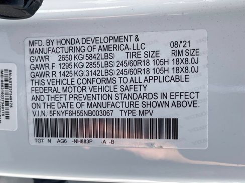 Certified 2022 Honda Pilot EX-L image 14