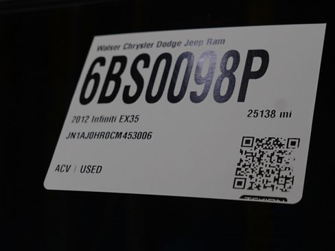 Used 2012 INFINITI EX35 Journey w/ Premium Pkg AWD/4WD image 32