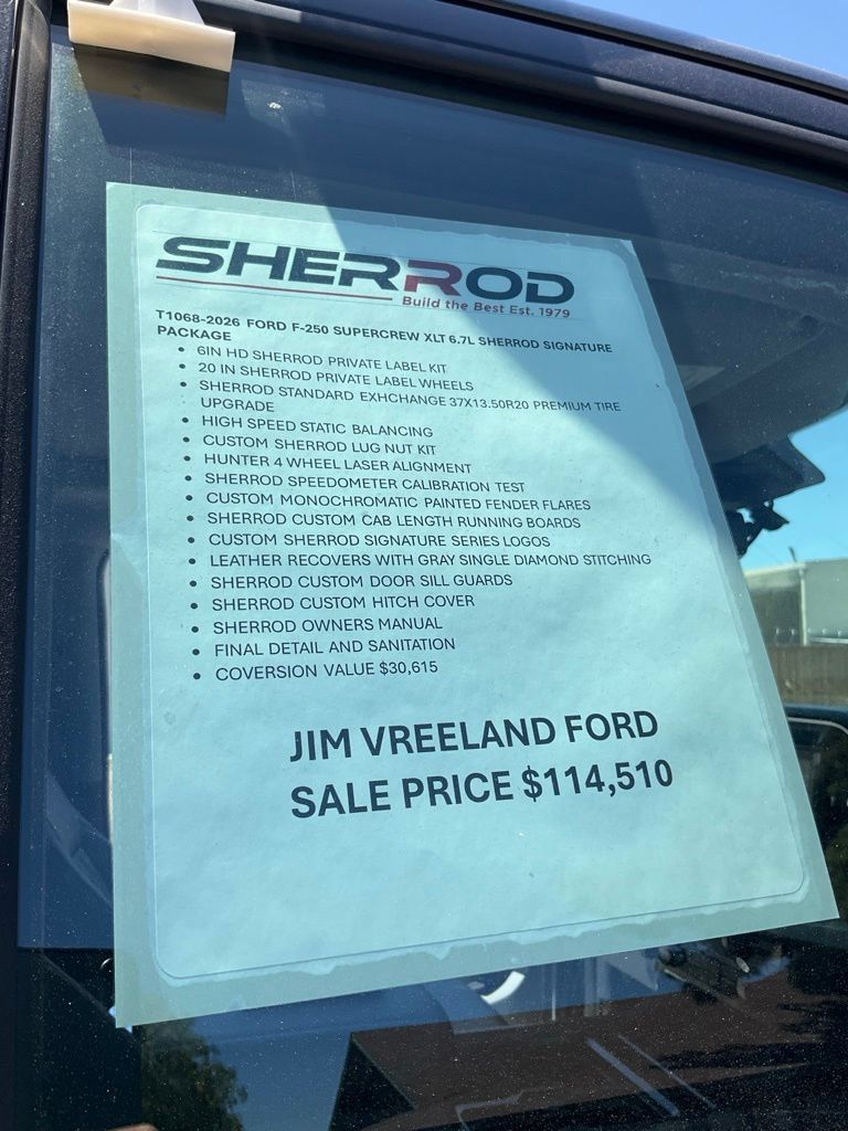 New 2026 Ford F250 XLT w/ XLT Premium Package AWD/4WD image 2