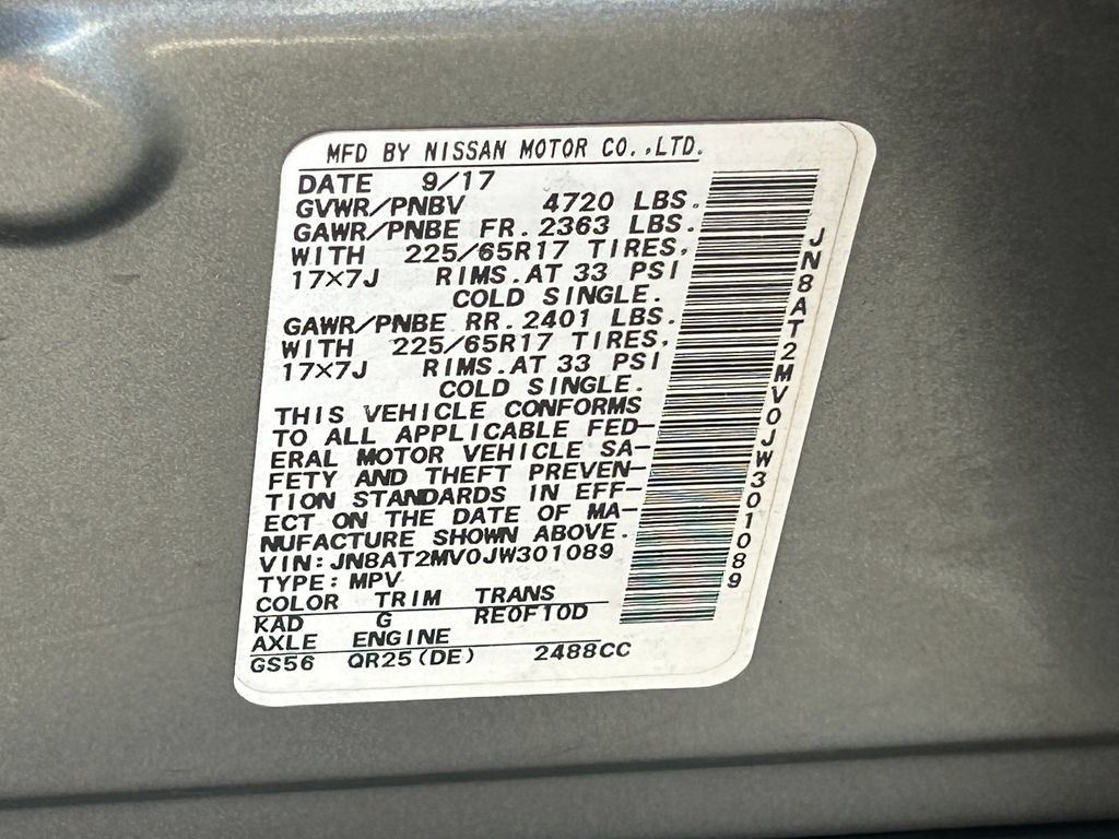 Used 2018 Nissan Rogue SV AWD/4WD image 71