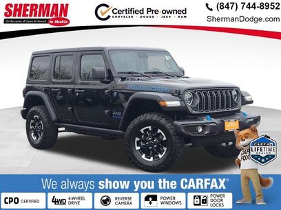 Certified 2025 Jeep Wrangler Unlimited Rubicon 4xe w/ Safety Group