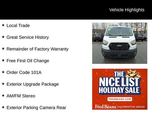 Used 2022 Ford Transit 250 Low Roof w/ Exterior Upgrade Package image 3