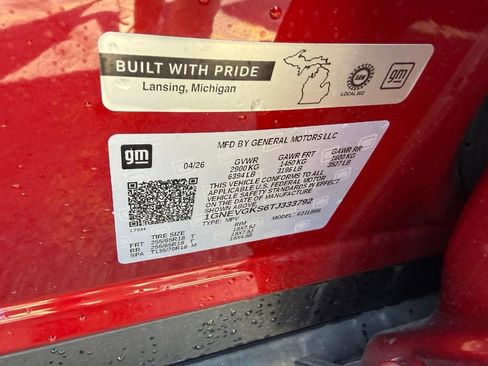 Used 2026 Chevrolet Traverse LT w/ LPO, Floor Liner Package AWD/4WD image 60