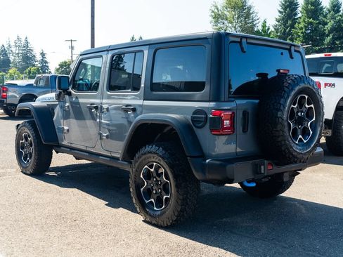 Used 2023 Jeep Wrangler Unlimited Rubicon 4xe w/ Steel Bumper Group AWD/4WD image 5