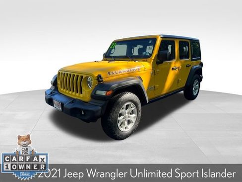 Used 2021 Jeep Wrangler Unlimited Sport AWD/4WD image 4