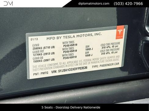 Used 2013 Tesla Model S RWD image 45