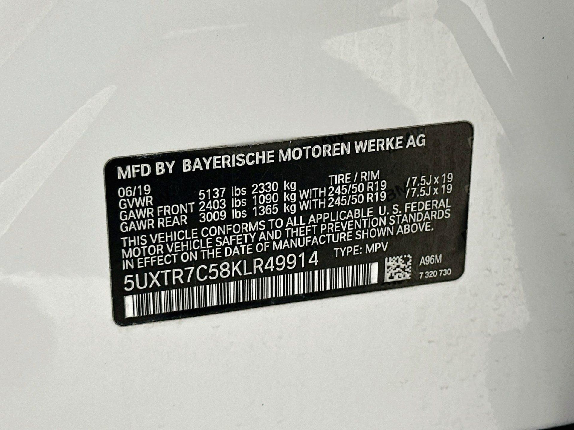 Used 2019 BMW X3 sDrive30i w/ Premium Package RWD image 36