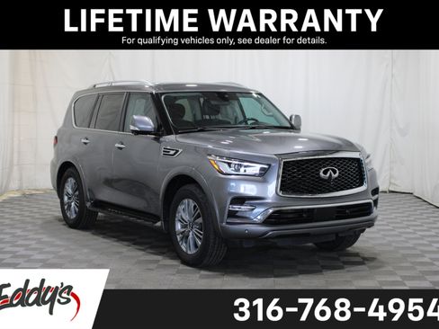 Used 2021 INFINITI QX80 Luxe RWD image 1