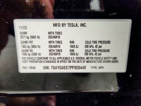 Used 2023 Tesla Model Y Long Range AWD/4WD image 21