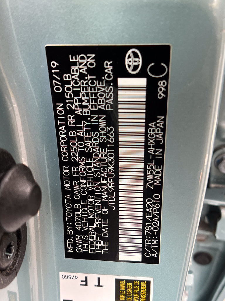Used 2019 Toyota Prius XLE AWD/4WD image 26