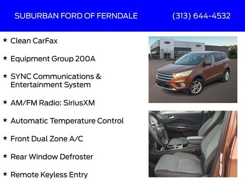 Used 2017 Ford Escape SE AWD/4WD image 4