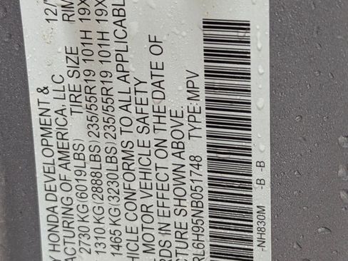 Used 2022 Honda Odyssey Elite image 20