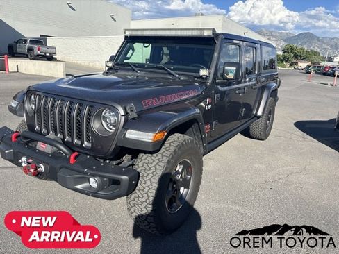 Used 2022 Jeep Gladiator Rubicon w/ LED Lighting Group AWD/4WD image 7