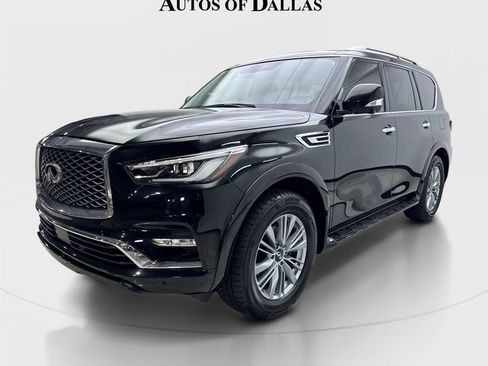 Used 2023 INFINITI QX80 Luxe w/ Cargo Package RWD image 2