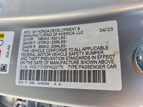 Used 2023 Honda Accord EX image 38