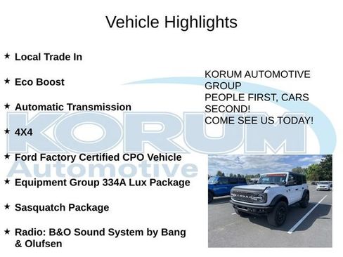 Used 2022 Ford Bronco Badlands AWD/4WD image 4