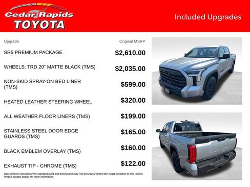 Certified 2026 Toyota Tundra SR5 w/ SR5 Premium Package AWD/4WD image 7