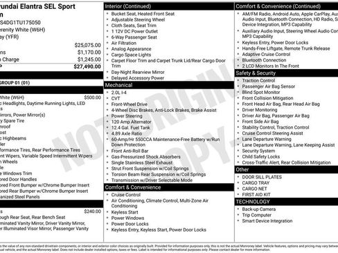 New 2026 Hyundai Elantra SEL Sport image 5
