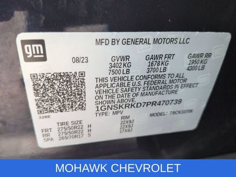 Used 2023 Chevrolet Tahoe RST w/ Luxury Package AWD/4WD image 35