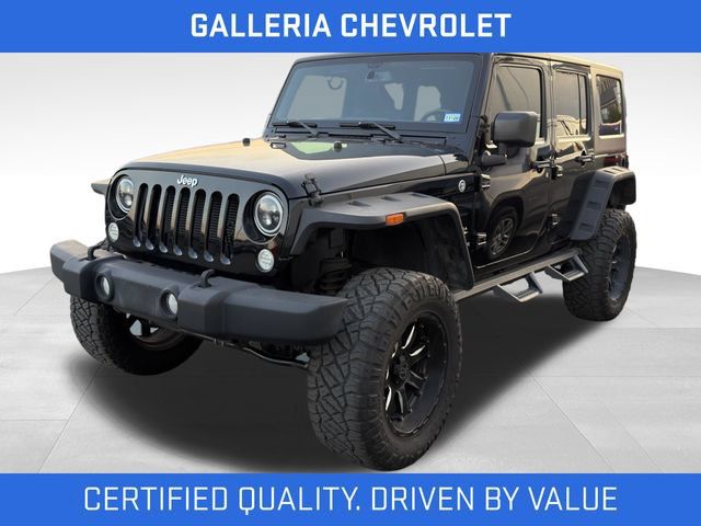 Used 2015 Jeep Wrangler Unlimited Sahara w/ Connectivity Group AWD/4WD image 1
