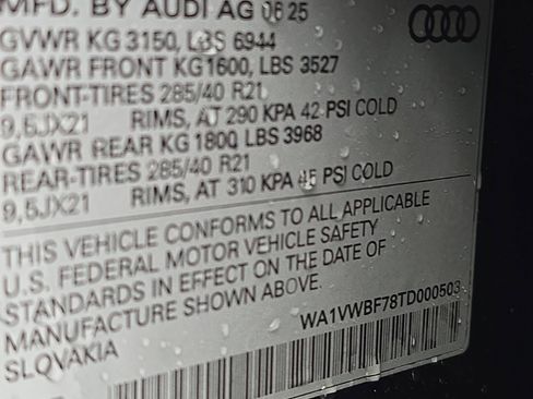 New 2026 Audi SQ7 Prestige image 38