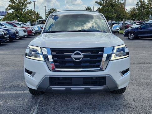 Certified 2023 Nissan Armada Platinum w/ Captain's Chairs Package RWD image 2