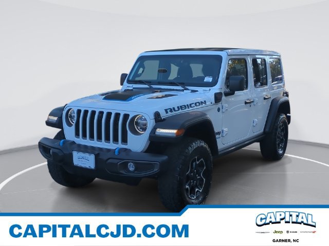 Used 2022 Jeep Wrangler Unlimited Rubicon 4xe w/ Cold Weather Group AWD/4WD image 1
