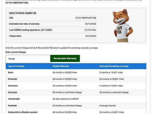 Used 2023 Toyota Camry SE image 17