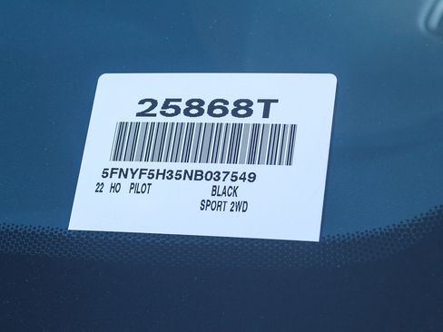 Used 2022 Honda Pilot Sport image 30